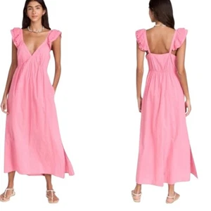 XIRENA Women's Leia Dress Rose Mallow XS NWT - Picture 1 of 6