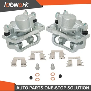 Labwork 2x Rear LH+RH Disc Brake Caliper 2004-2010 For Toyota Sienna 4 Wheel - Picture 1 of 13