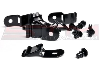 Mitsubishi OE Side Window Rain Guards Deflectors for 2008+ Evo X / Ralliart - Image 1 of 3