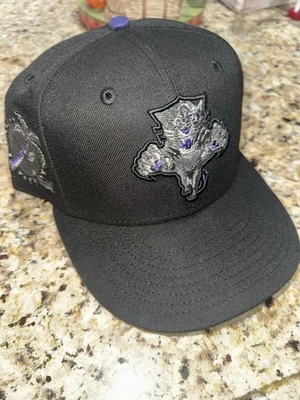 FLORIDA PANTHERS PALM TREE PATCH NEW ERA 59FIFTY FITTED RARE Hard To Find 🔥 - Image 1 of 3
