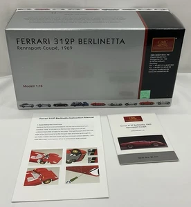 CMC Exclusive Model Boxed 1:18 Ferrari 312P Berlinetta M-096 Rennsport Coupe - Picture 1 of 18