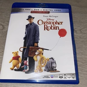 CHRISTOPHER ROBIN Blu-ray DVD Disney Winnie The Pooh Ewan McGregor - Picture 1 of 12