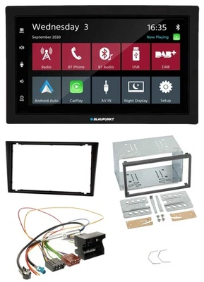 Blaupunkt DAB Bluetooth USB MP3 2DIN Autoradio für Opel Combo C Omega B Corsa C - Bild 1 von 4