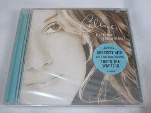 Celine Dion – All The Way... A Decade Of Song (1999) Album Compilation CD *Promo - Foto 1 di 8