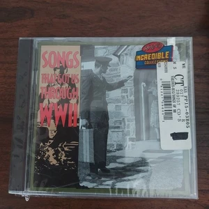 Songs That Got Us Through WWII Volume 1990 CD Rhino Various Artists **SEALED NEW - Picture 1 of 2
