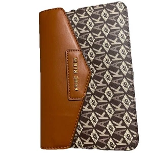 Anne Klein Tasche Neu ohne Etikett AK-Logo über der Schulter Sling Geldbörse magnetisch ohne Reißverschlüsse - Bild 1 von 19