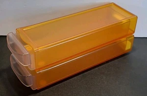 Tupperware Set / 2, 2 Piece Stackable Storage Containers, 4496A-1 + 4497A-1 # - Picture 1 of 10