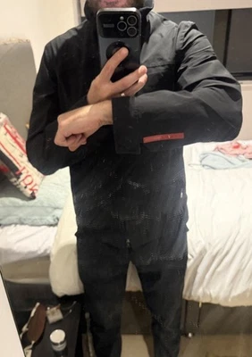 Prada Gore Tex SGV432Black Italian RPR$1500 - Image 1 of 4