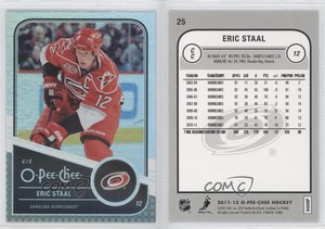2011-12 O-Pee-Chee Rainbow Foil Eric Staal #25