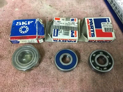 Kawasaki KX 400 1975 1976 rodamientos nuevos (3) vintage Ahrma MX Calvmx Foto 1 de 4