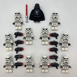 LEGO Star Wars 2003 Darth Vader Stormtrooper Lot Minifigures Army Builder - Picture 1 of 2