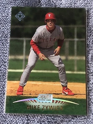 1999 Stadium Club #142 Mike Zywica SP RC Rookie Texas Rangers - Image 1 of 2