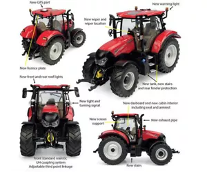 Modellino Universal Hobbies TRATTORE CASE IH MAXXUM 145 CVX 2023 scala 1:32 NEW - Foto 1 di 1