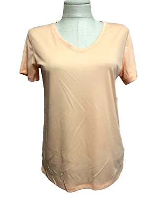 Athletic Works DRIWORKS абрикос восторг коротким рукавом v-образным вырезом футболка размер. S* - Изображение 1 из 4