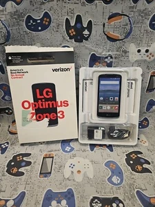 Verizon Prepaid, LG Optimus Zone 3, Black *OPEN BOX NEW* - Picture 1 of 8
