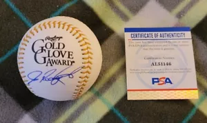 Ivan Rodriguez signed official MLB Gold Glove Award baseball PSA COA #AL51146 - Picture 1 of 4