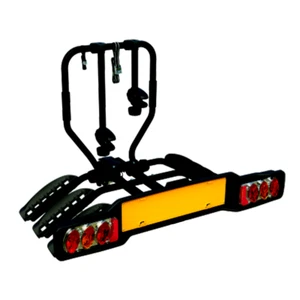 Peruzzo Fahrradträger für Anhängerkupplung Siena 3 Fahrräder feststehend universal schwarz - Bild 1 von 4