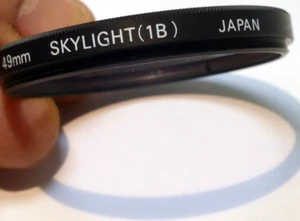 HOYA 49mm Skylight 1B Sky Filter for wide angle - Picture 1 of 9