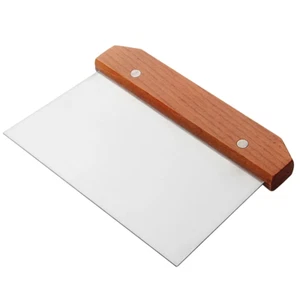 Cortadores de pasta de acero inoxidable cuchillo de fideos raspador de masa para pasteles - Imagen 1 de 13