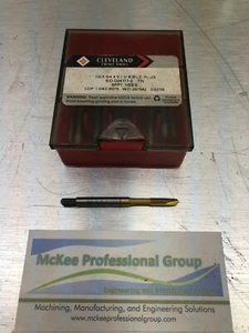 Cleveland Twist Drill Co. (One Tap) - M4x0.7 D-8 3 FLT Plug Tap HSS, TiN Coated - Bild 1 von 4