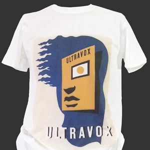 CAMISETA ULTRAVOX ELECTRO NEW WAVE SYNTH POP ROCK unisex S-3XL - Imagen 1 de 1