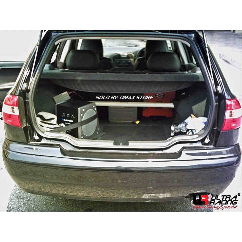 VOLVO V40 S40 1995~2004 ULTRA RACING 2 POINTS REAR TRUNK STRUT TOWER BRACE BAR - Imagen 1 de 4