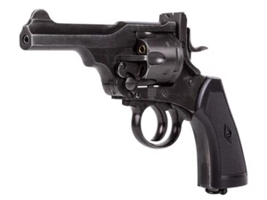 Webley MKVI CO2 Pellet Revolver Battlefield Finish 4 - 0.177 cal Service Revolv - Picture 1 of 1