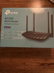 TP-LINK Archer C54 AC1200 Dual-Band MU-MIMO Wi-Fi Router, Black Brand NEW - Picture 1 of 4