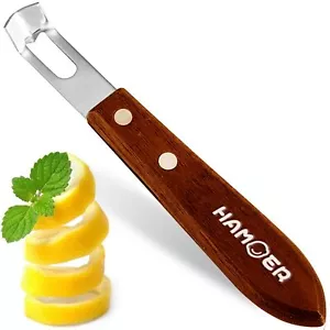 Channel Knife Zester - Fruit and Vegetable Tool for Decorating Cocktails Dess... - Picture 1 of 8