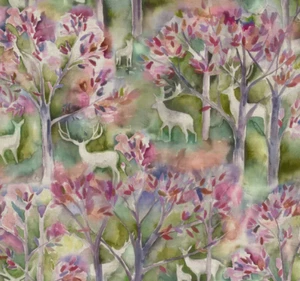 Voyage Maison Seneca Forest Spring Fabric RRP: £42pm **Per Metre** - Picture 1 of 1