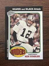 2005 Topps All-Time Fan Favorites Ken Stabler Silver and Black Attack 53 Raiders