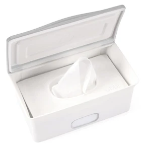 Baby Wipes Dispenser, Baby Wipes Case,Baby Wipes Holder w/ Weighted Plate- Fresh - Picture 1 of 11
