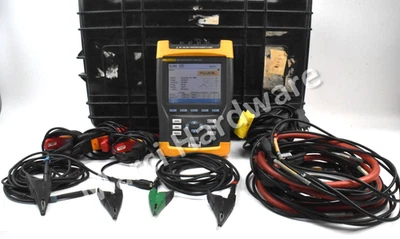 Analizador de energía de calidad eléctrica trifásico Fluke 435 con sondas de corriente Foto 1 de 4
