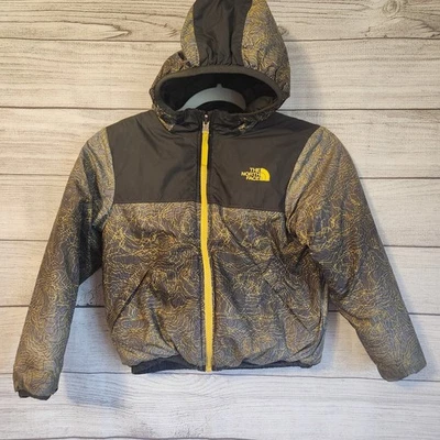 The North Face True or False Reversible Jacket Boys Size: XS Gray Green - Image 1 of 4