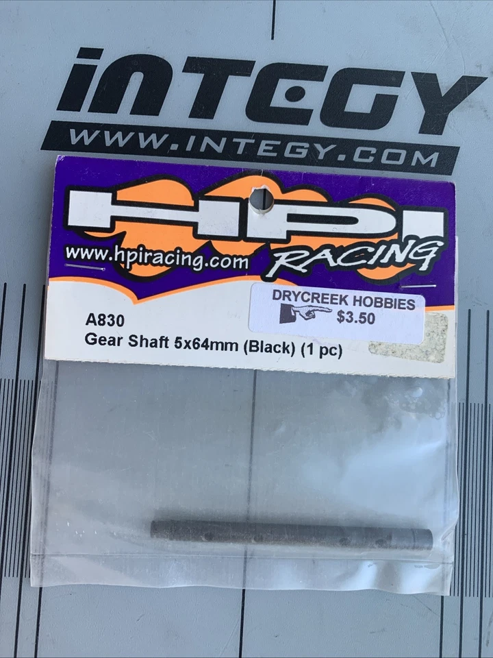 HPI A830 SINGLE SPEED MAIN DRIVE SHAFT FOR SUPER NITRO RS4 MINI RACER NITRO RS4 - Image 1 of 1