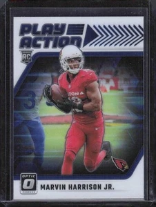 Marvin Harrison Jr 2024 Optic Play Action Rookie #2 - Picture 1 of 2