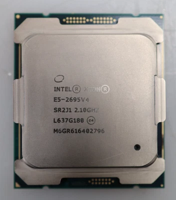 Intel Xeon E5-2695 v4 2.1GHz 18 Core 45MB 120W FCLGA2011 64-bit Processor SR2J1 - Image 1 of 2