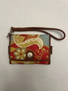 Spartina Daufuskie Island Floral Small Wristlet/Wallet - Picture 1 of 7