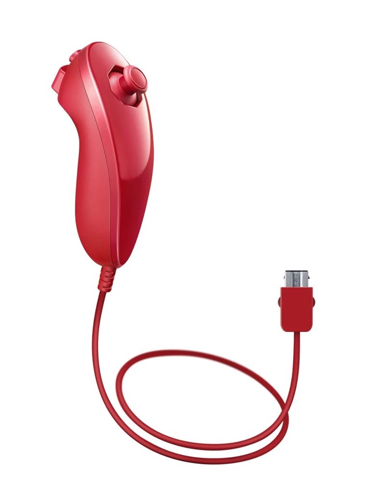 Controlador Nunchuk Oficial OEM - Rojo para Nintendo Wii™/WiiU™ Foto 1 de 1