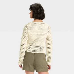 Women's Button-Front Cardigan - A New Day - Picture 1 of 9