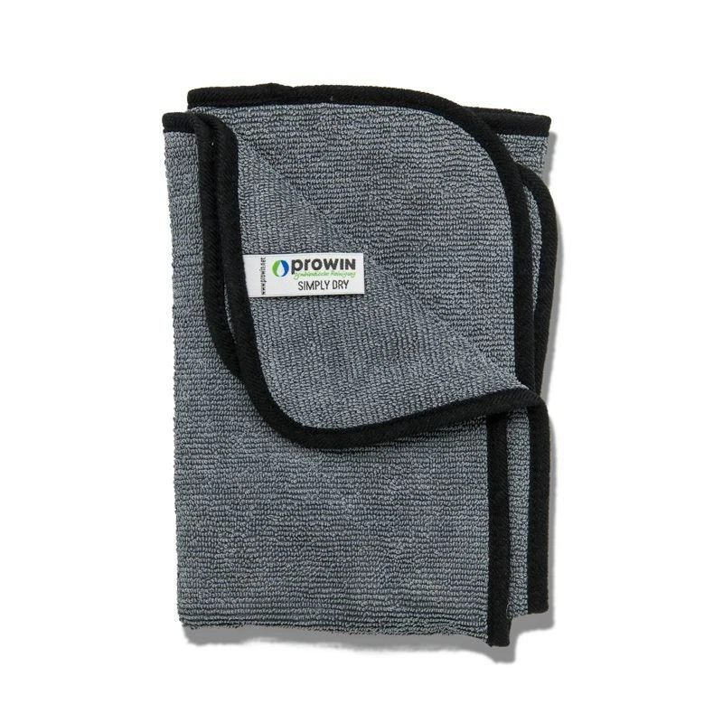proWIN Simply Dry 40x40cm groß Trockentuch Küche Bad Auto Fenster grau - Bild 1 von 1