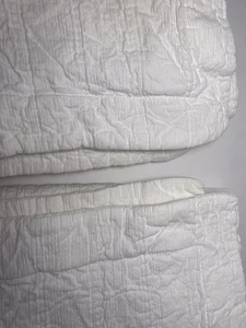 2 Docofil Standard Shams COTTON Portugal Ivory 227 - Picture 1 of 12