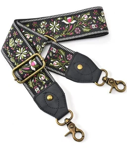 Purse Strap 2" Wide Shoulder Strap Replacement Crossbody Handbag Adjustable E... - Picture 1 of 7
