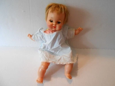 1960's Thumbalina Doll, 14", IDEAL TOY CORP, Untested, No Windup Knob, With Gown - Image 1 of 4