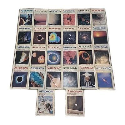 Vintage Astronomy Magazine Lot | 26 Issues | Nov 1980-Dec 1984 | News Stand - Image 1 of 4