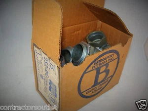 Nuovo Bridgeport 252-DC Connettore a Parete Sottile 1", Tenuta Pioggia/Calcestruzzo (Scatola da 15) - Foto 1 di 5