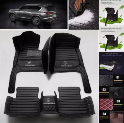 Fit Lexus IS IS 350C Car Floor Mats Luxury Custom Interior Accessories Anti-Slip Foto 1 de 4