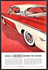 1955 Desoto Sportsman Red And White 2 Door Hardtop Car Ad Ann Fogarty Fashion