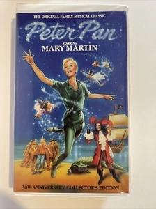 The Original Family Musical Peter Pan Starring Mary Martin VHS Platinum Series - Picture 1 of 3