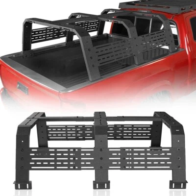 Estante de cama Overland de acero para Toyota Tundra 2007-2023 y Toyota Tacoma 2005-2023 Foto 1 de 4